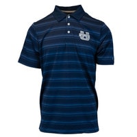 Men's U-State Striped Polo